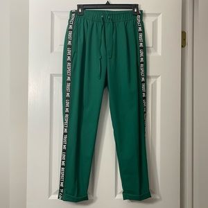 NWT Bershka Green Trousers